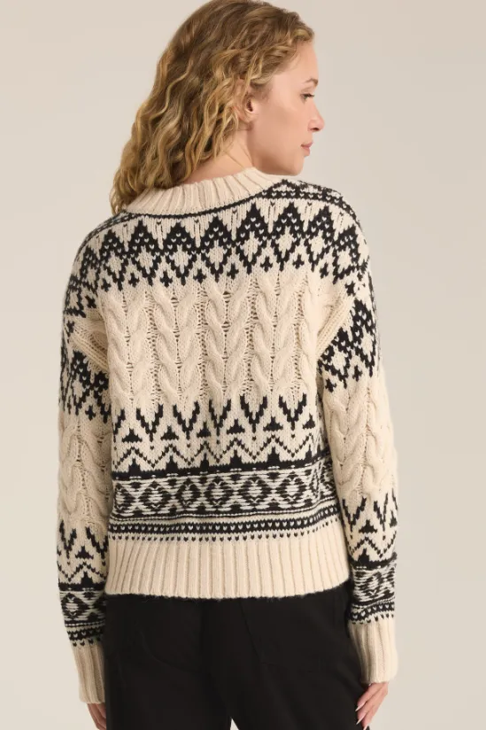 Z Supply Garland Farisle Sweater