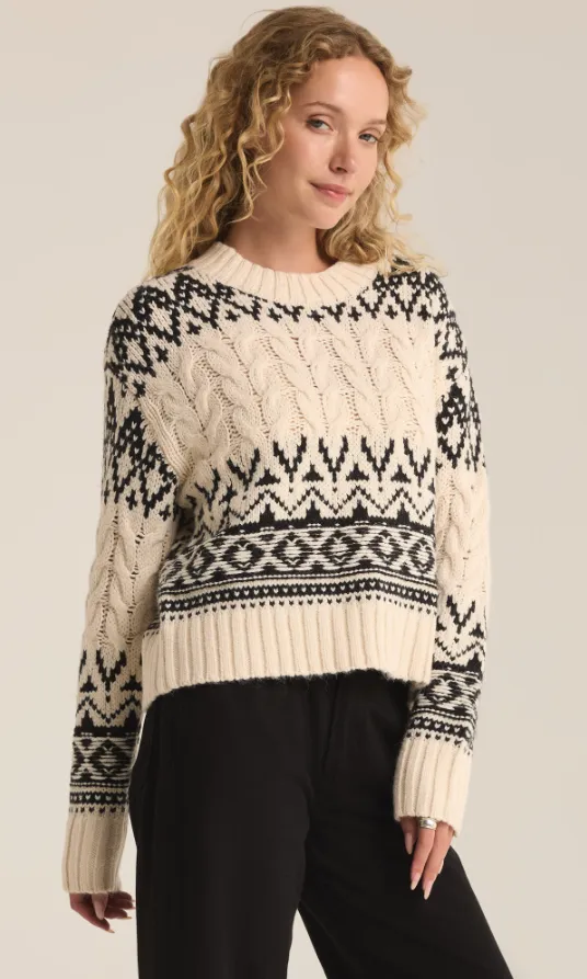Z Supply Garland Farisle Sweater