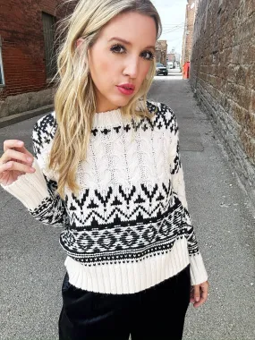 Z Supply Garland Farisle Sweater